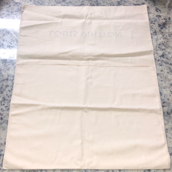 Auth LOUIS VUITTON Fold-Over Flap Protective Storage Sleeper Dust Bag NEW DESIGN - Picture 4 of 8